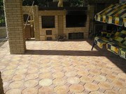 Тротуарная плитка, облицовочный камень, ступени, заборы и заборные столбики